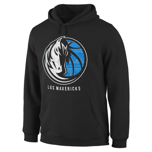  Men Dallas Mavericks Noches Enebea Pullover Hoodie Black